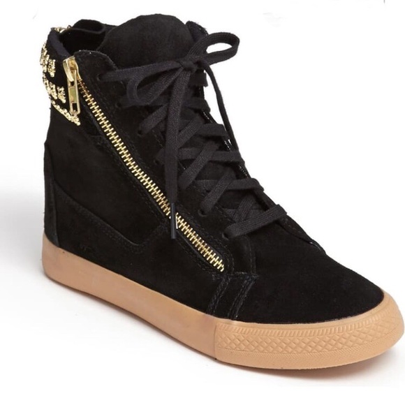 Betsey Johnson Shoes - Betsey Johnson NXT Skull Suede Sneaker
